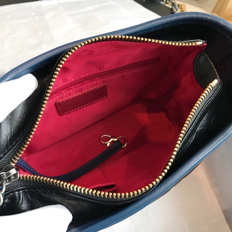 A91810, CHANEL'S GABRIELLE Small Hobo Bag, Silver-Tone & Gold-Tone Metal