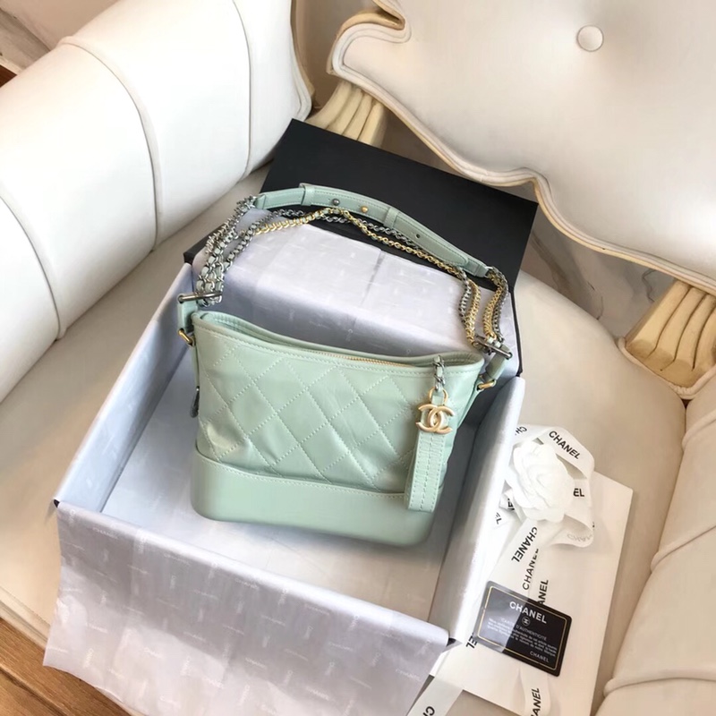 A91810, CHANEL'S GABRIELLE Small Hobo Bag, Silver-Tone & Gold-Tone Metal