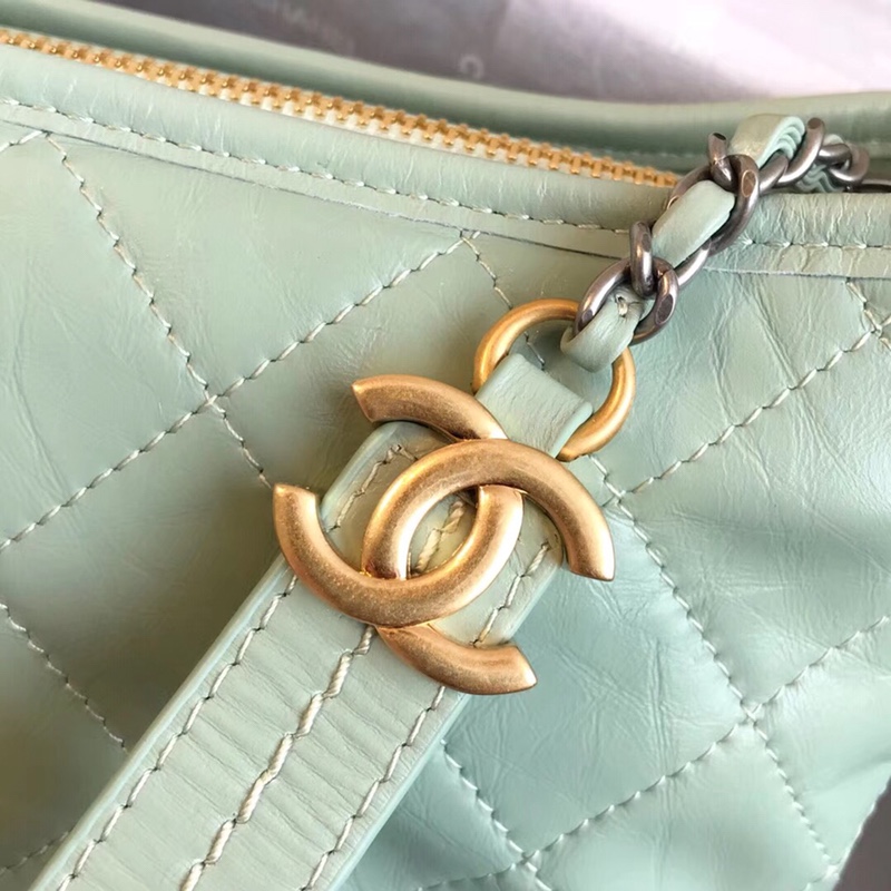 A91810, CHANEL'S GABRIELLE Small Hobo Bag, Silver-Tone & Gold-Tone Metal