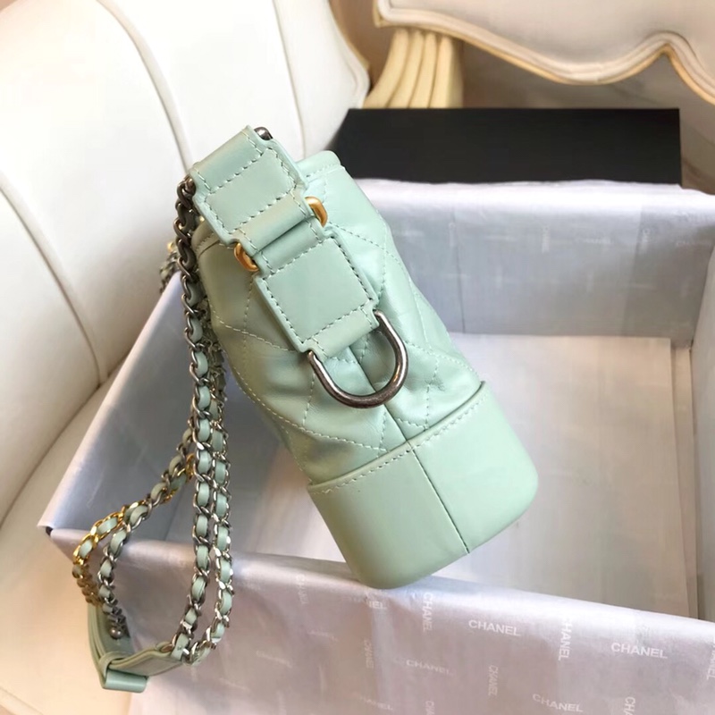 A91810, CHANEL'S GABRIELLE Small Hobo Bag, Silver-Tone & Gold-Tone Metal