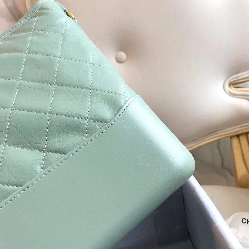 A93824, CHANEL'S GABRIELLE Hobo Bag, Silver-Tone & Gold-Tone Metal