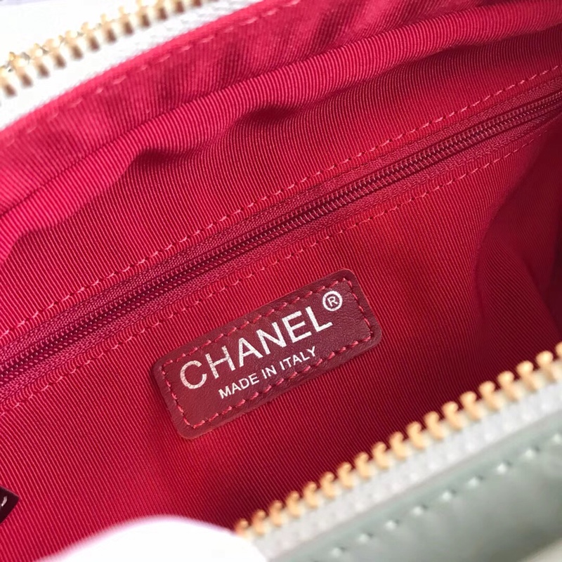 A93824, CHANEL'S GABRIELLE Hobo Bag, Silver-Tone & Gold-Tone Metal