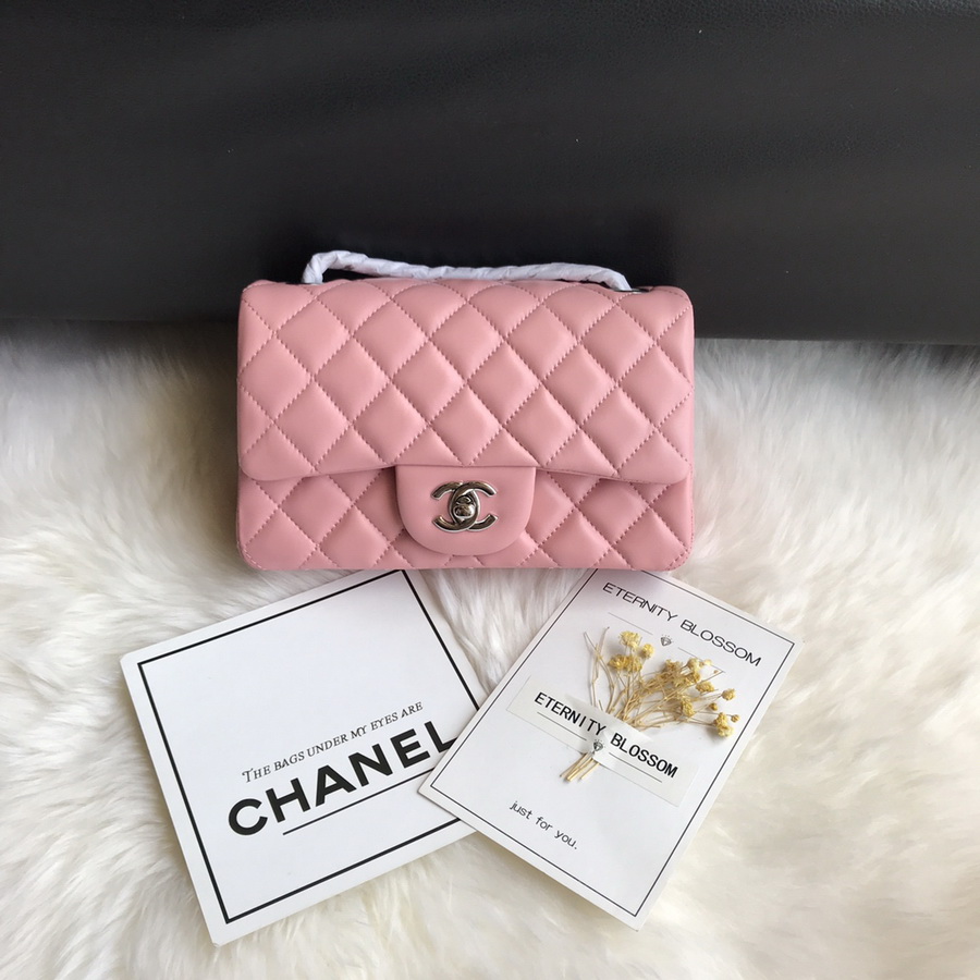 A01116, Classic Handbag, Chanel handbag, Lambskin