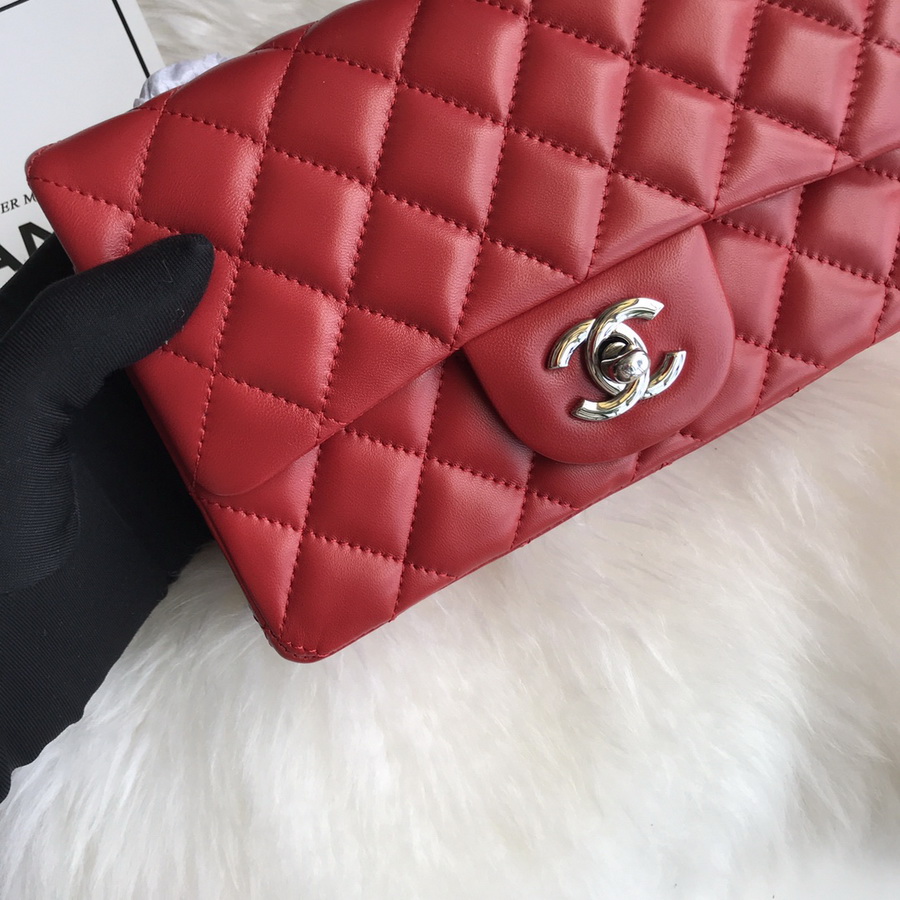 A01116, Classic Handbag, Chanel handbag, Lambskin