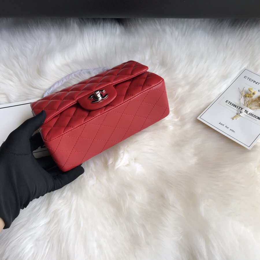 A01116, Classic Handbag, Chanel handbag, Lambskin