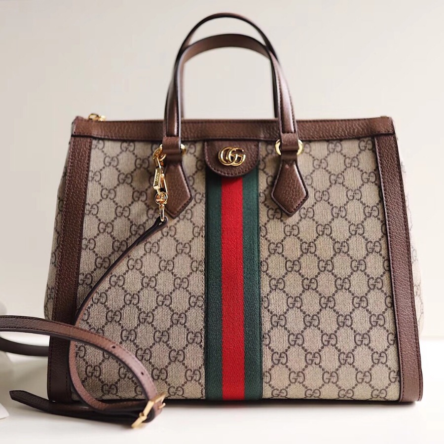 524537, Ophidia GG medium top handle bag, GUCCI HANDBAGS