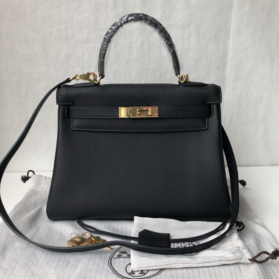 Hermès Kelly 28, Togo Leather, Shoulder bag