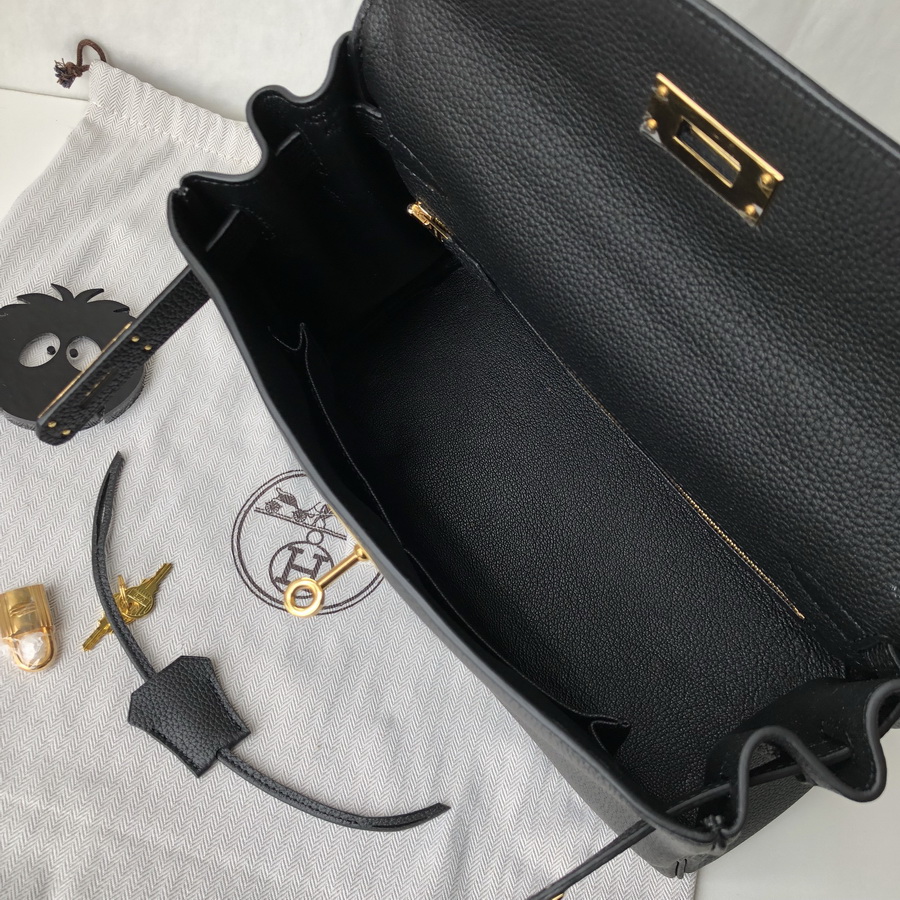 Hermès Kelly 28, Togo Leather, Shoulder bag