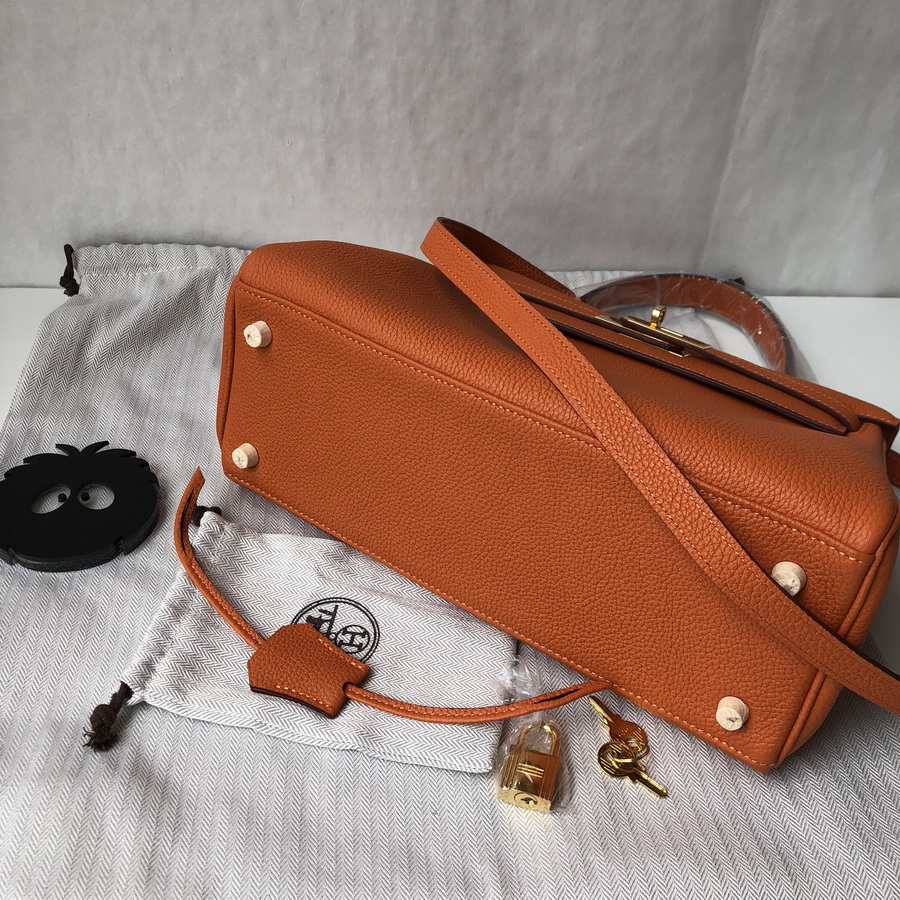 Hermès Kelly 28, Togo Leather, Shoulder bag