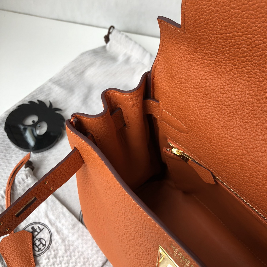 Hermès Kelly 28, Togo Leather, Shoulder bag