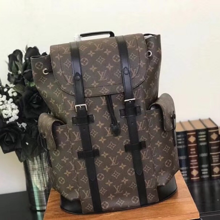 M43735, LOUIS VUITTON LV, CHRISTOPHER PM BACKPACK