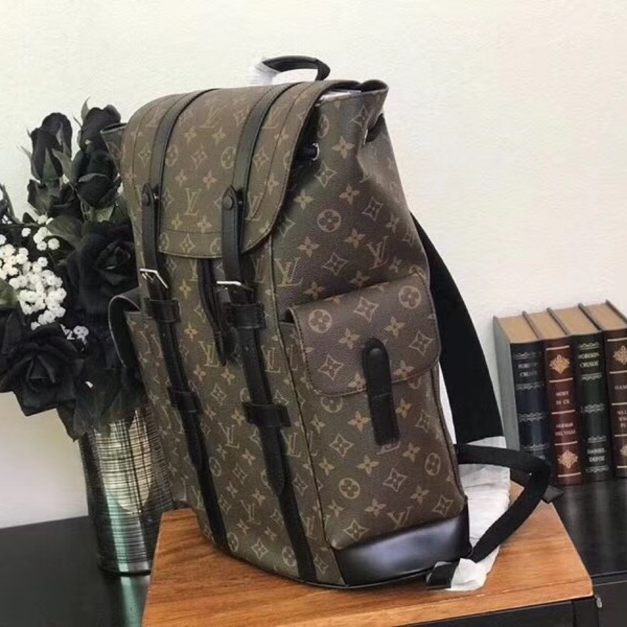 M43735, LOUIS VUITTON LV, CHRISTOPHER PM BACKPACK