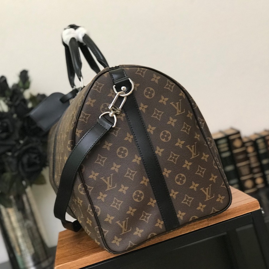 M56714, KEEPALL BANDOULIÈRE 55, Louis Vuitton LV TRAVEL BAG 