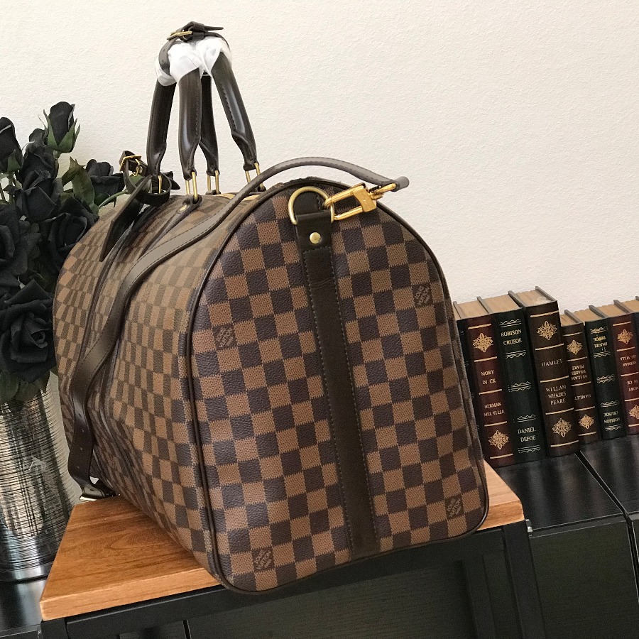 KEEPALL BANDOULIÈRE 50, Louis Vuitton LV TRAVEL BAG 