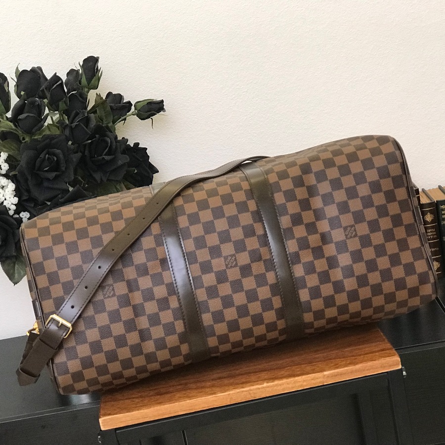 KEEPALL BANDOULIÈRE 50, Louis Vuitton LV TRAVEL BAG 