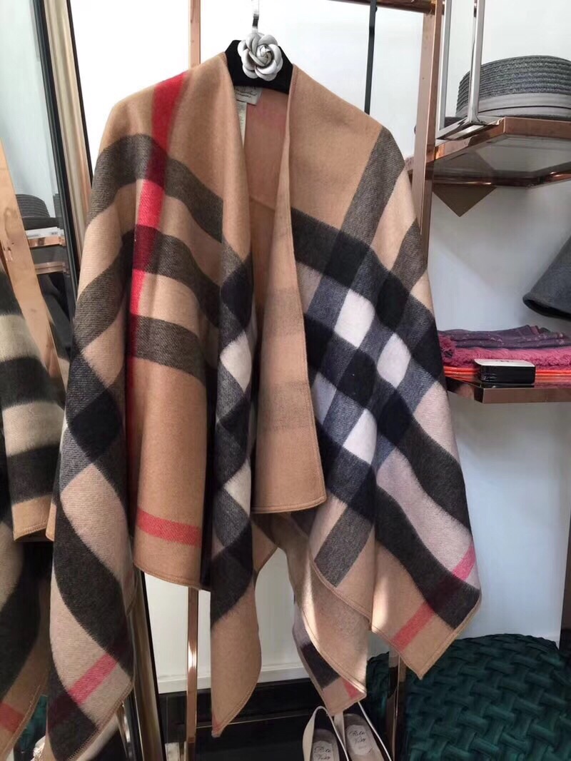 Cashmere Wool Poncho, Burberry Ponchos & Wraps