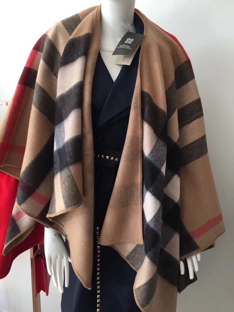 Cashmere Wool Poncho, Burberry Ponchos & Wraps