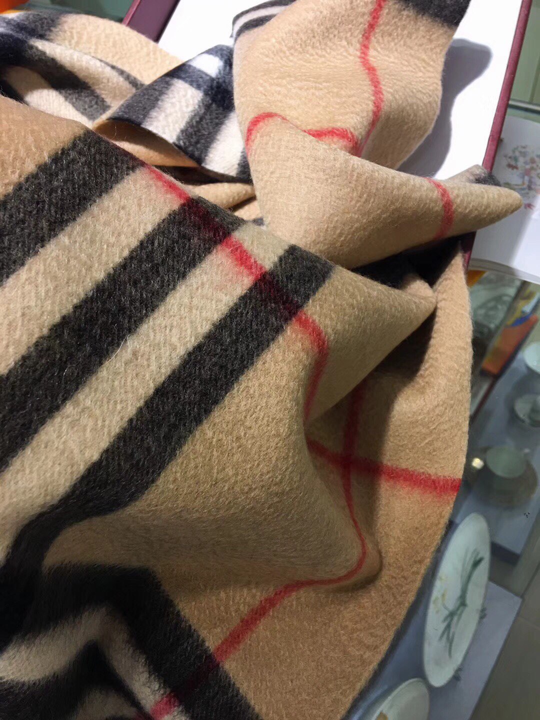 The Classic Check Cashmere Scarf, Burberry Scarves