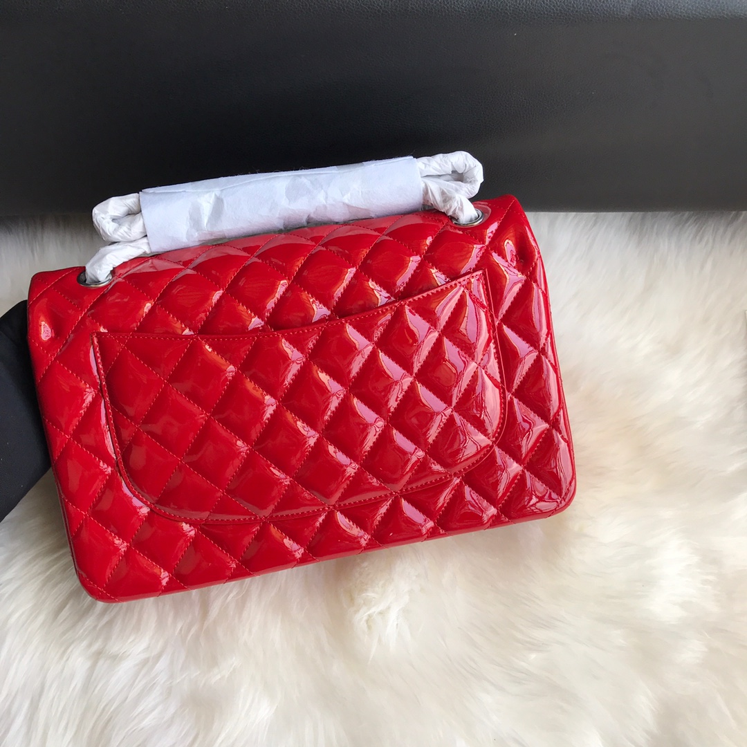 A58600, Large Classic Handbag, Chanel handbag, Calfskin
