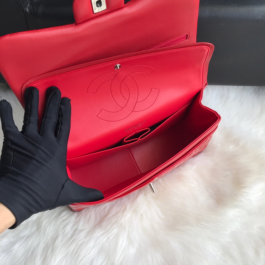 A58600, Large Classic Handbag, Chanel handbag, Calfskin