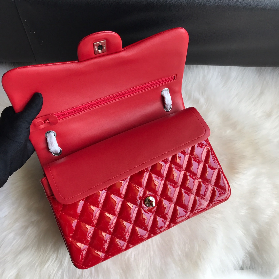 A58600, Large Classic Handbag, Chanel handbag, Calfskin