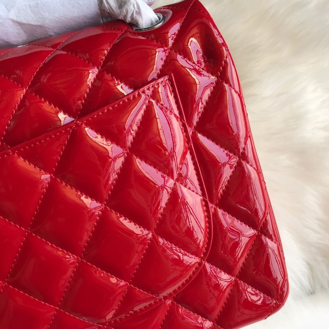 A58600, Large Classic Handbag, Chanel handbag, Calfskin