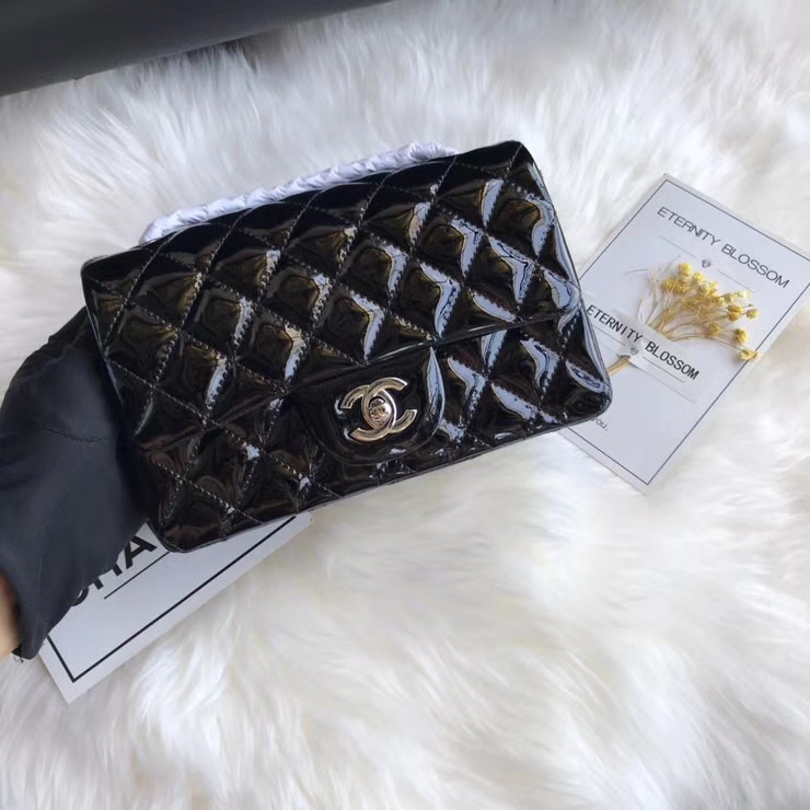 A01116, New Mini Classic Handbag, Chanel handbag, Calfskin, 20CM / 8 INCHES
