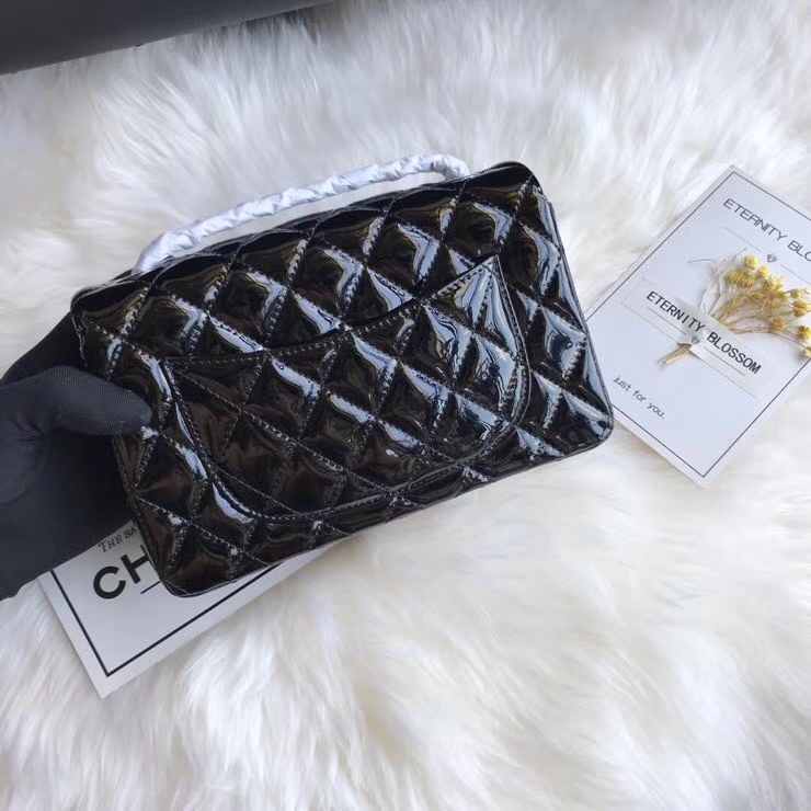 A01116, New Mini Classic Handbag, Chanel handbag, Calfskin, 20CM / 8 INCHES