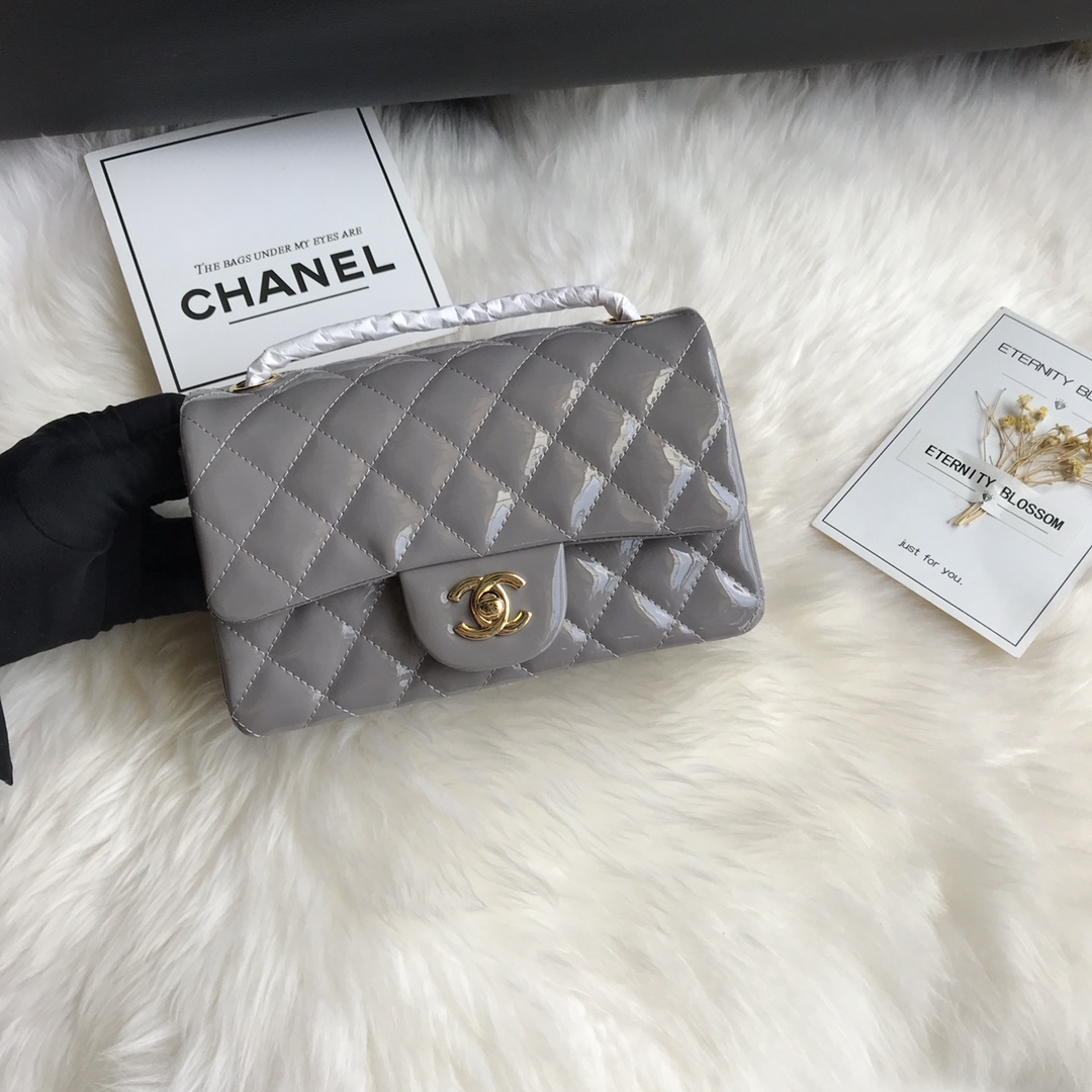 A01116, New Mini Classic Handbag, Chanel handbag, Calfskin, 20CM / 8 INCHES