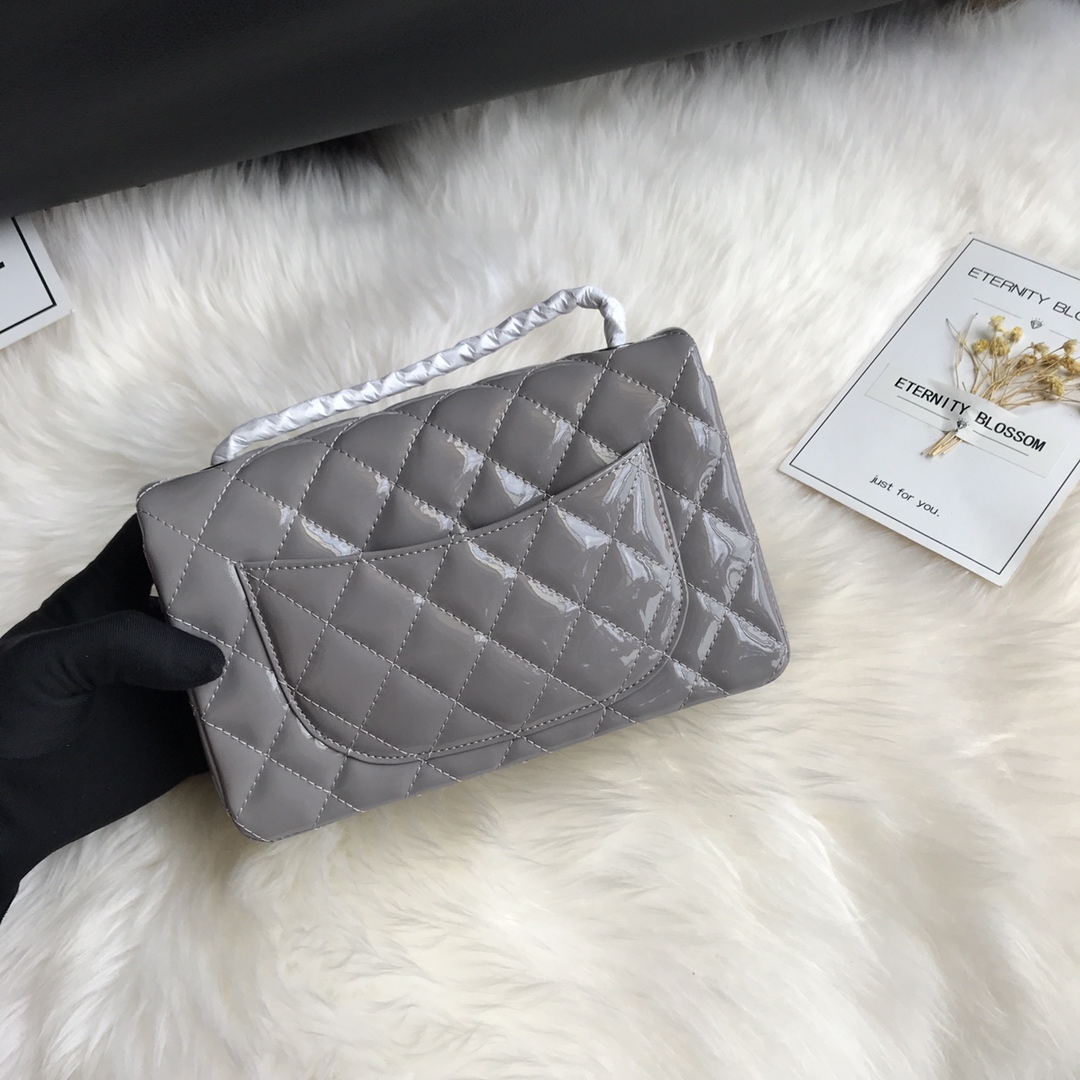 A01116, New Mini Classic Handbag, Chanel handbag, Calfskin, 20CM / 8 INCHES