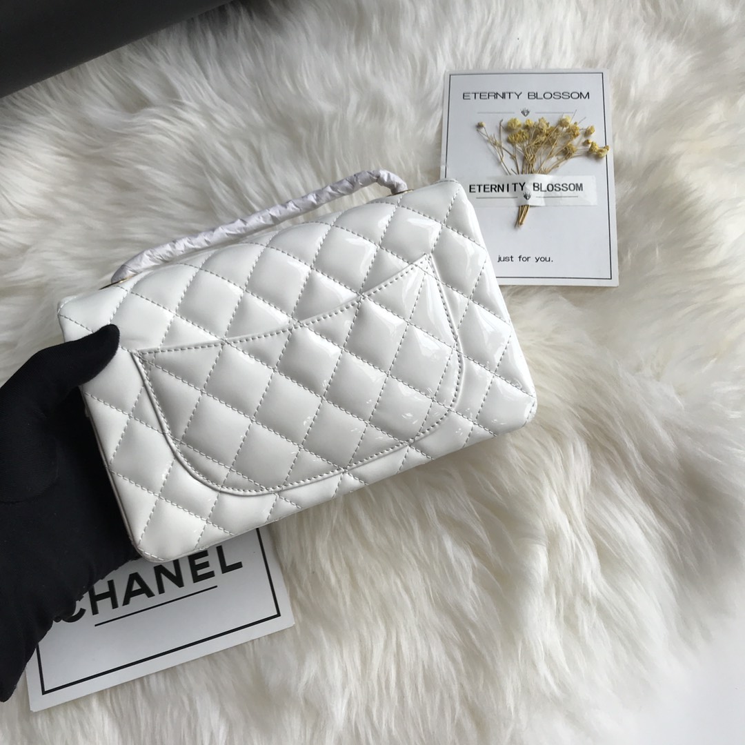 A01116, New Mini Classic Handbag, Chanel handbag, Calfskin, 20CM / 8 INCHES
