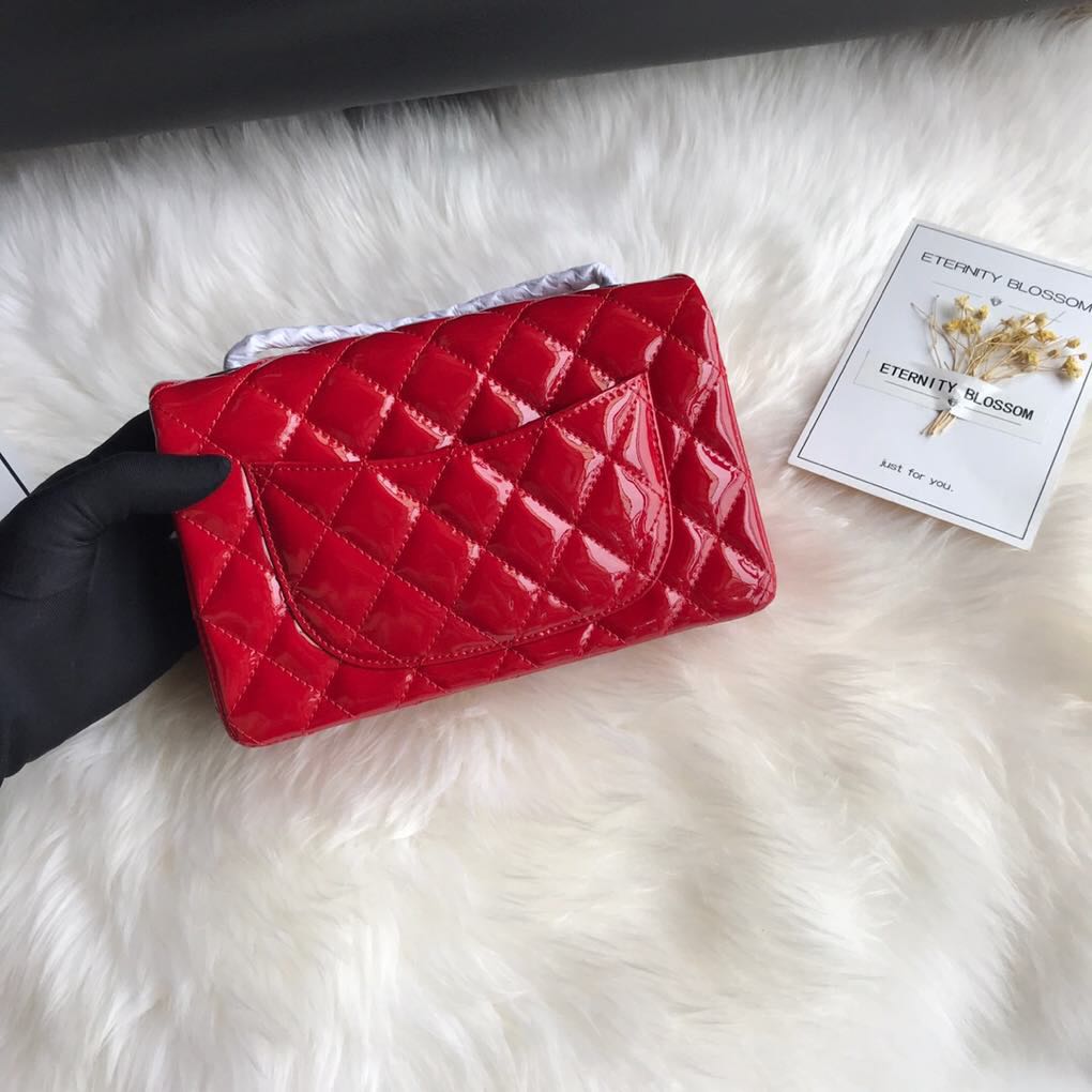 A01116, New Mini Classic Handbag, Chanel handbag, Calfskin, 20CM / 8 INCHES