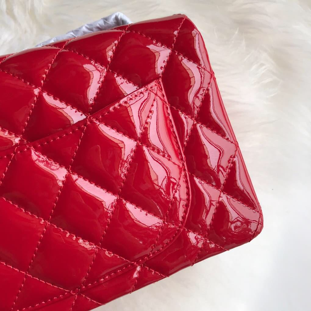 A01116, New Mini Classic Handbag, Chanel handbag, Calfskin, 20CM / 8 INCHES