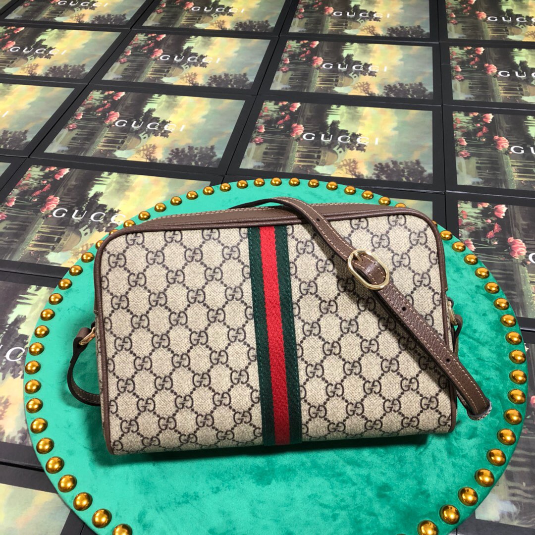 517080, GUCCI, Ophidia GG Supreme small shoulder bag