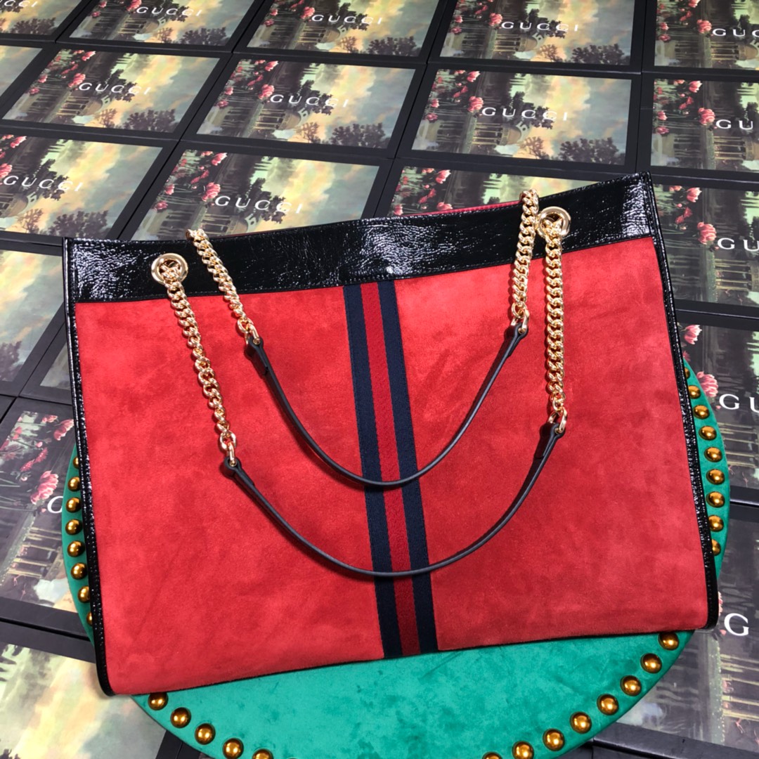537219, Large tote with tiger head, GUCCI Handbags