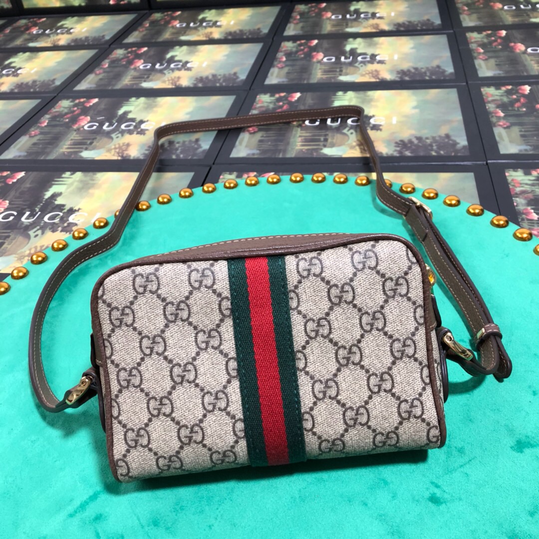 517350, Ophidia GG Supreme mini bag, GUCCI SHOULDER BAG