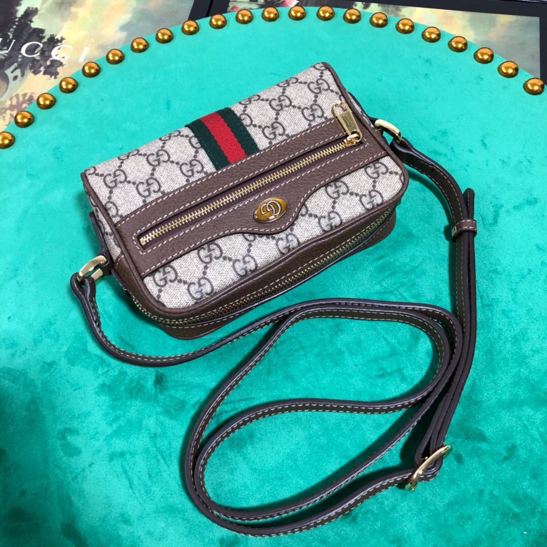 517350, Ophidia GG Supreme mini bag, GUCCI SHOULDER BAG