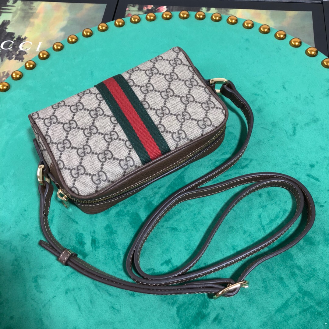 517350, Ophidia GG Supreme mini bag, GUCCI SHOULDER BAG