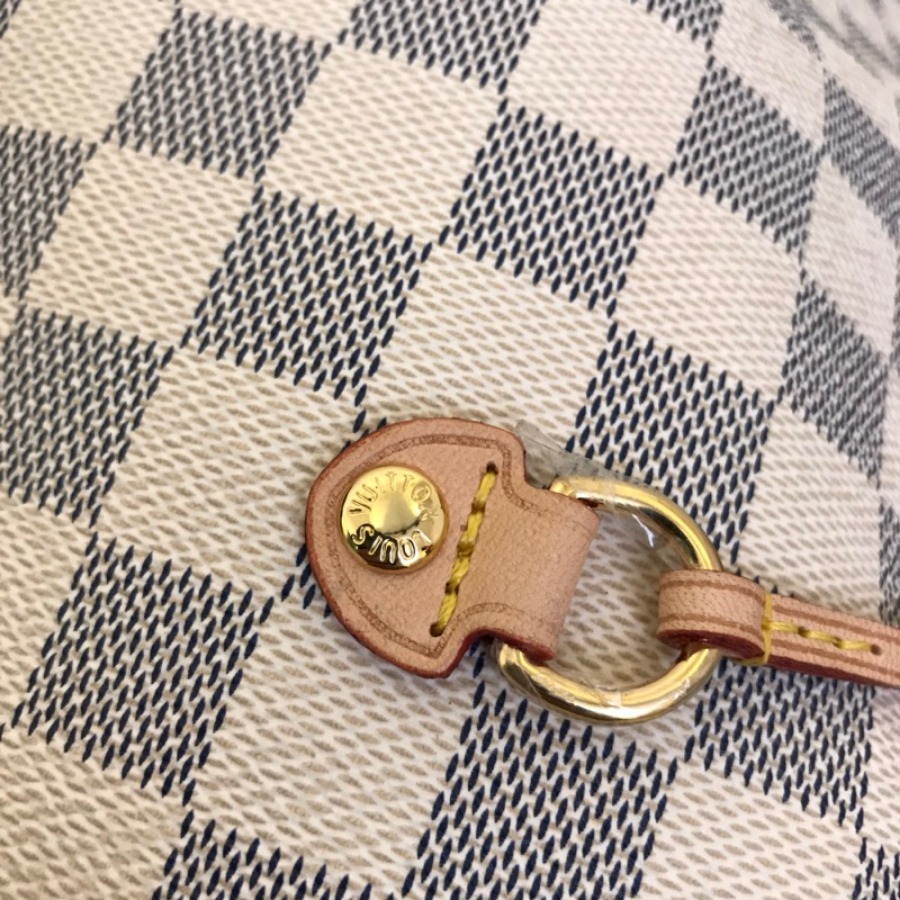 Louis Vuitton LV Handbags, NEVERFULL GM N41360, Damier Azur Canvas, 15.7 x 13.0 x 7.9 inches, Original Quality