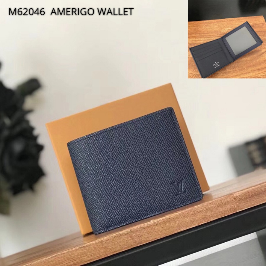 M62046, AMERIGO WALLET, LOUIS VUITTON LV