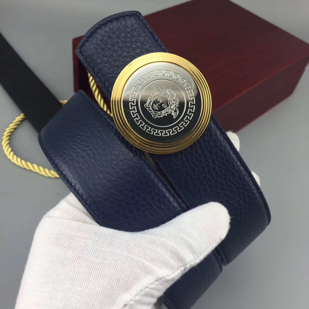 Versace Belts, 100% calfskin