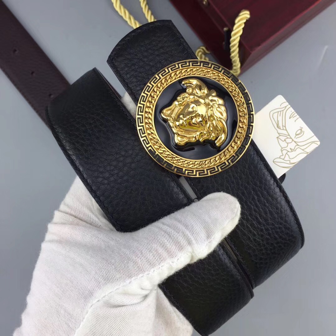 Versace Belts, 100% calfskin