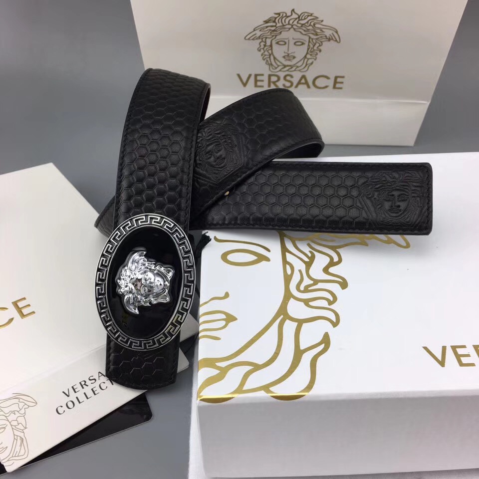 Versace Belts, 100% calfskin