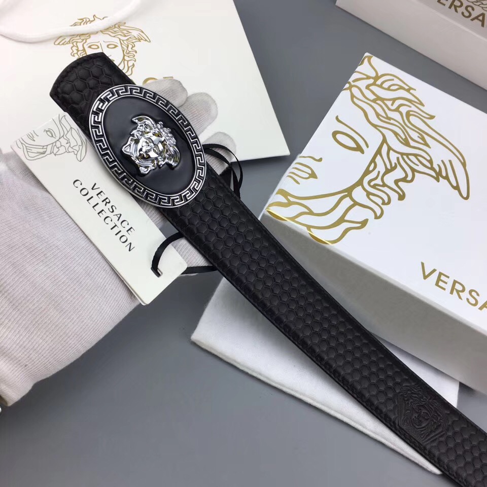 Versace Belts, 100% calfskin