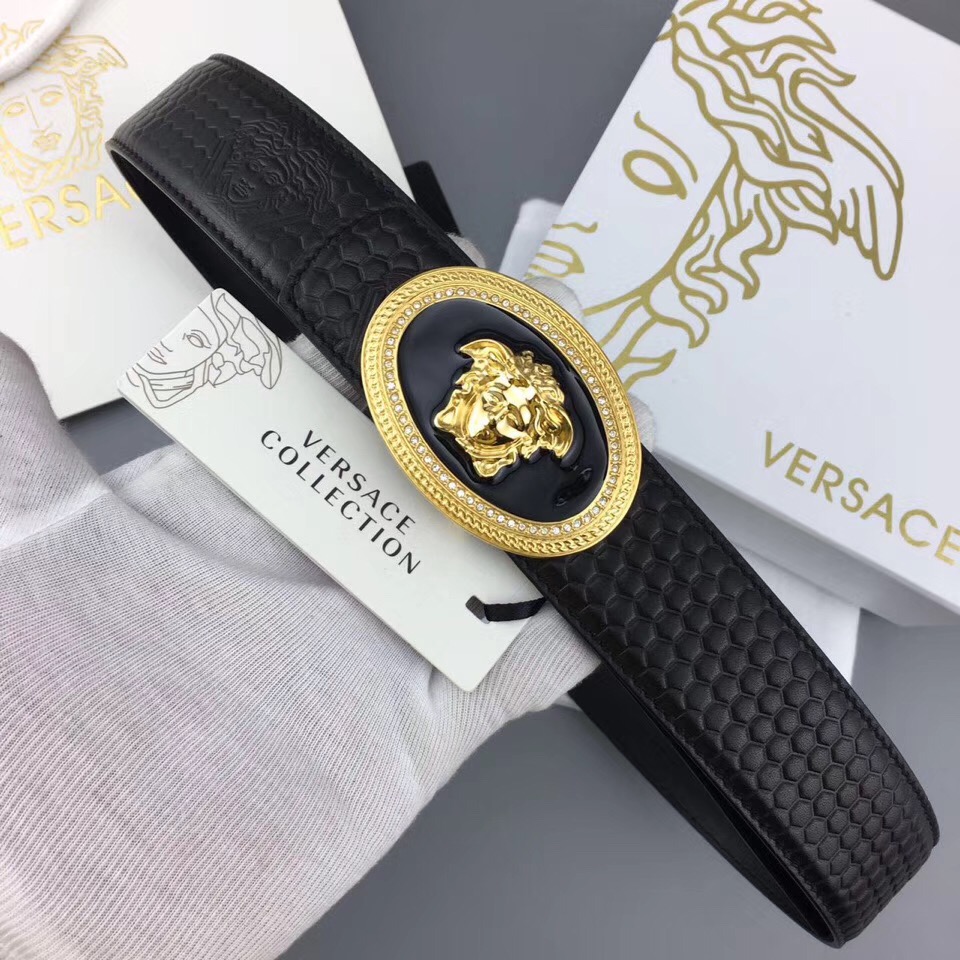 Versace Belts, 100% calfskin
