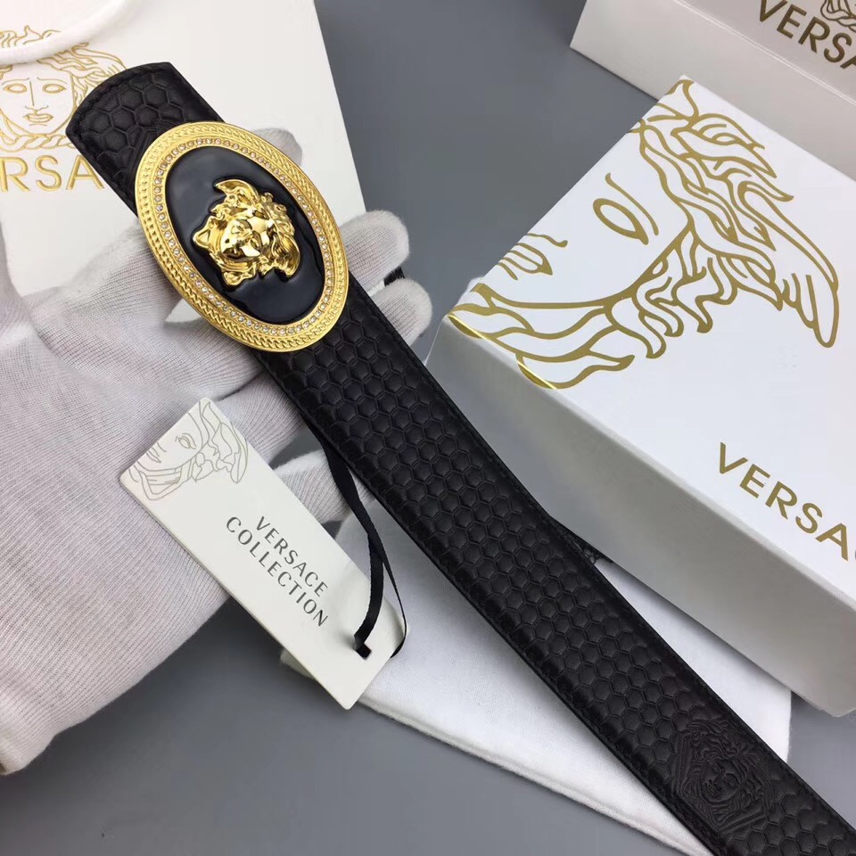 Versace Belts, 100% calfskin