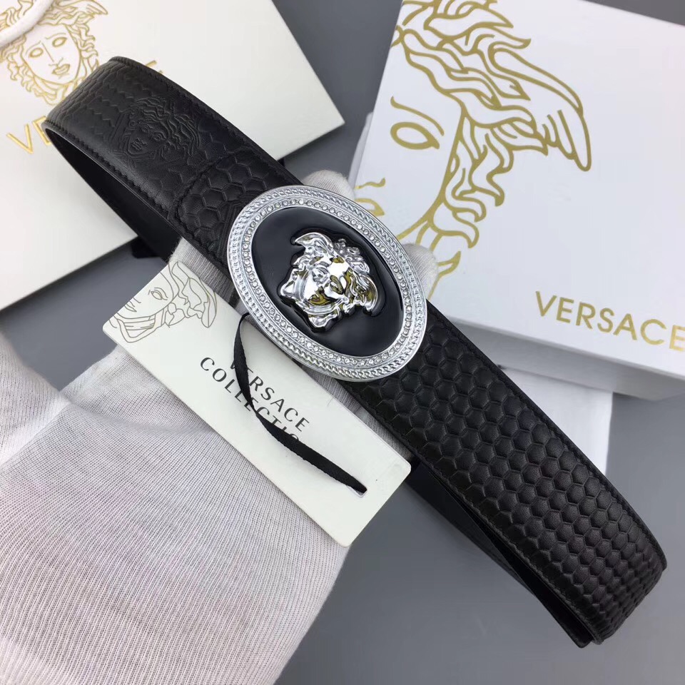 Versace Belts, 100% calfskin