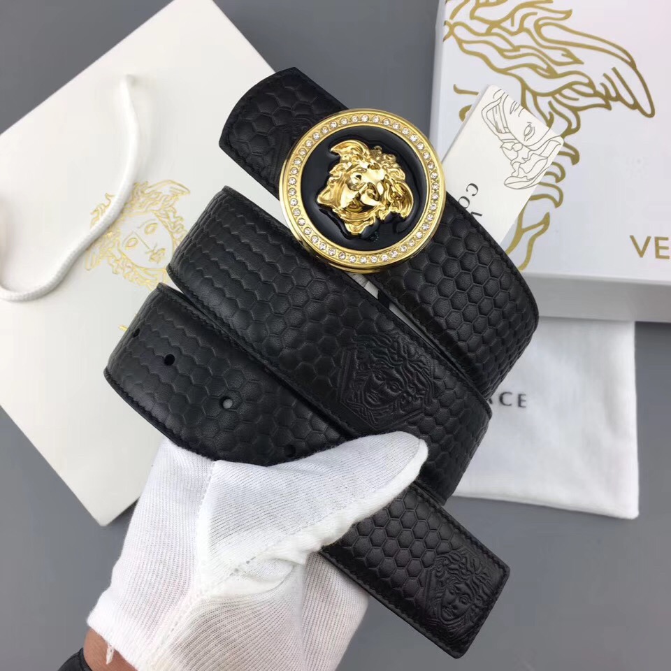 Versace Belts, 100% calfskin