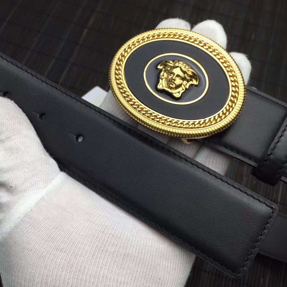 Versace Belts, 100% calfskin