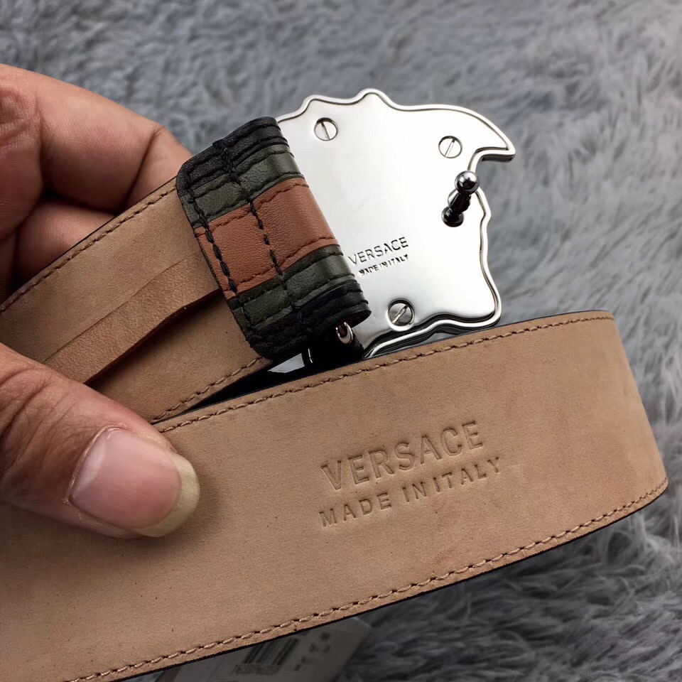 Versace Belts, 100% calfskin